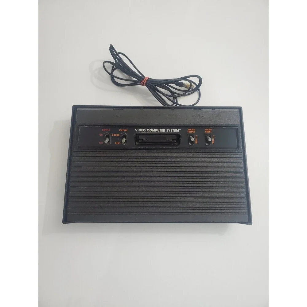 Atari 2600A Darth Vader Black Edition Console CX2600A - Untested
